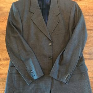 diBenedello Men's sports coat -- blue/green color
